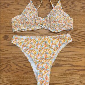 Floral Multicolor Bikini Set